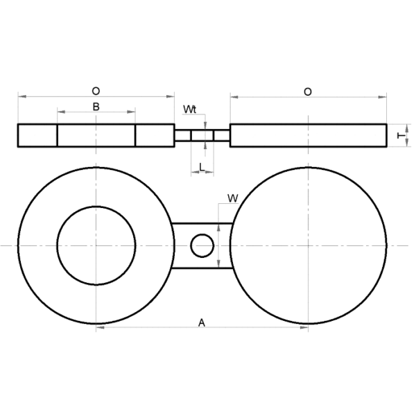 Spectacles Blind Flange