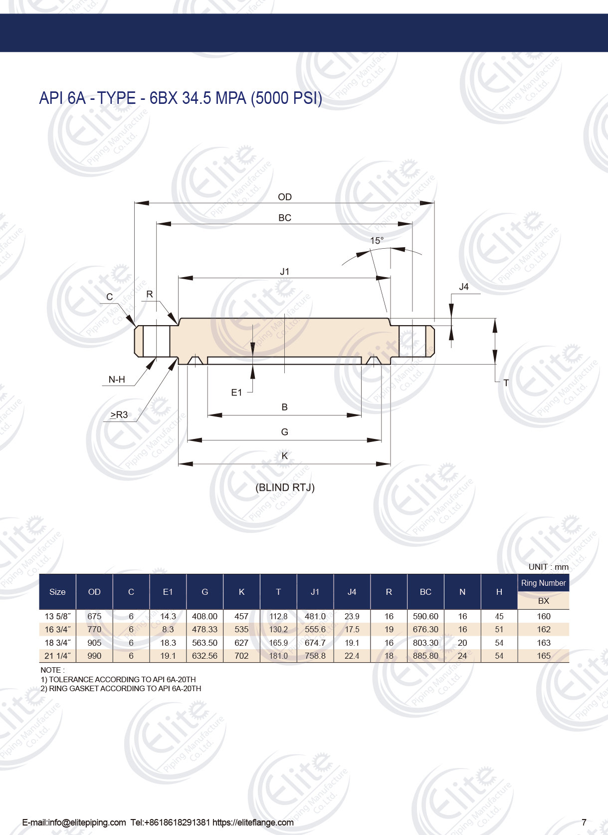 API 6A Flange