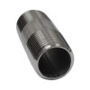 Carbon steel threaded round nipple