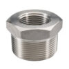 Stainless Steel threaded hex head bushing